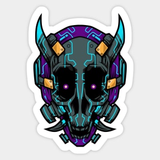 MASKED SKULL PUNK Sticker